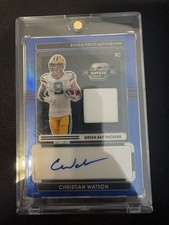2022 Christian Watson Optic Contenders RPA/50