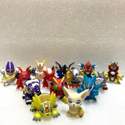Digimon Figur Fingerpuppen Digimon Adventure Lot 14 Stück Bandai 3-5 cm