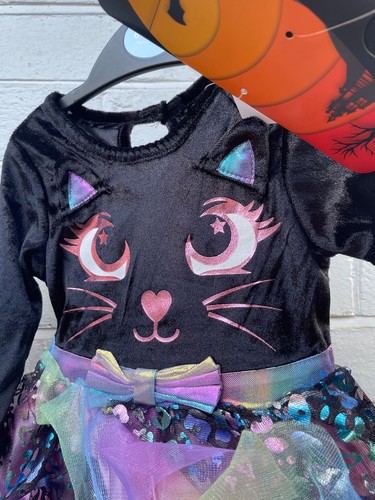 TU Baby Cat Themed Halloween Dress Costume With Headband New - Picture 2 of 6