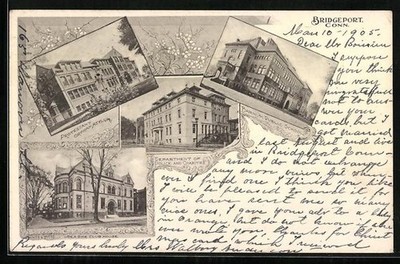 AK Bridgeport, CT, Barnum Public School, Protestant orphan asylum, Department o 