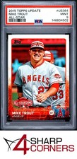 2015 TOPPS UPDATE ALL-STAR #US364 MIKE TROUT ANGELS PSA 9