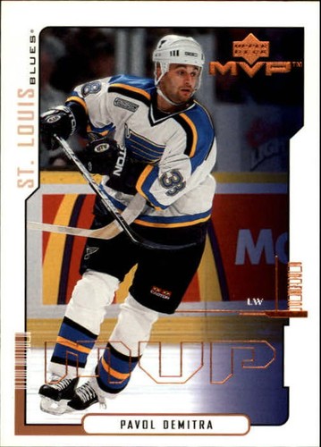 2000 Upper Deck MVP Pavol Demitra #156 card