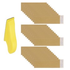 60pcs Micro Detail Sander Paper Kit 180 Grit Wet Dry Hook & Loop Sandpaper 0.32 per gallon