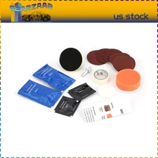 Car Headlight Lens Restoration Repair Kit Polishing Cleaner Cleaning Tools Bvikj