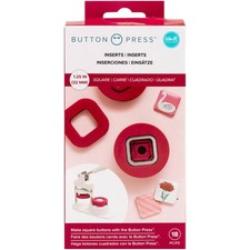 We R Button Press Insert-Square 31mm 
