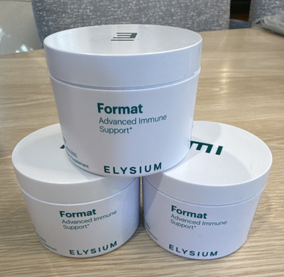Elysium Format Advanced Immune Support Vegetarian Capsules  60ct (Lot of 3)