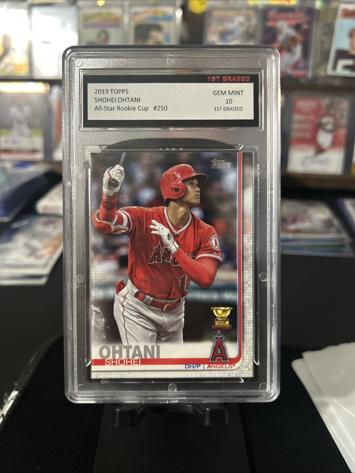 2019 Topps Series 1 #250 Shohei Ohtani All Star Rookie Cup ( 1st Graded 10💥)