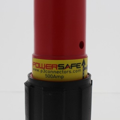 Phase 3 Powersafe SLS-2-R-S120-M40A Male Source Line 2 Red Set Screw 19-28mm