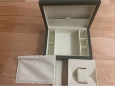 Rolex XL Watch Box Green Leather Outer Box For Platinum Daytona 116506