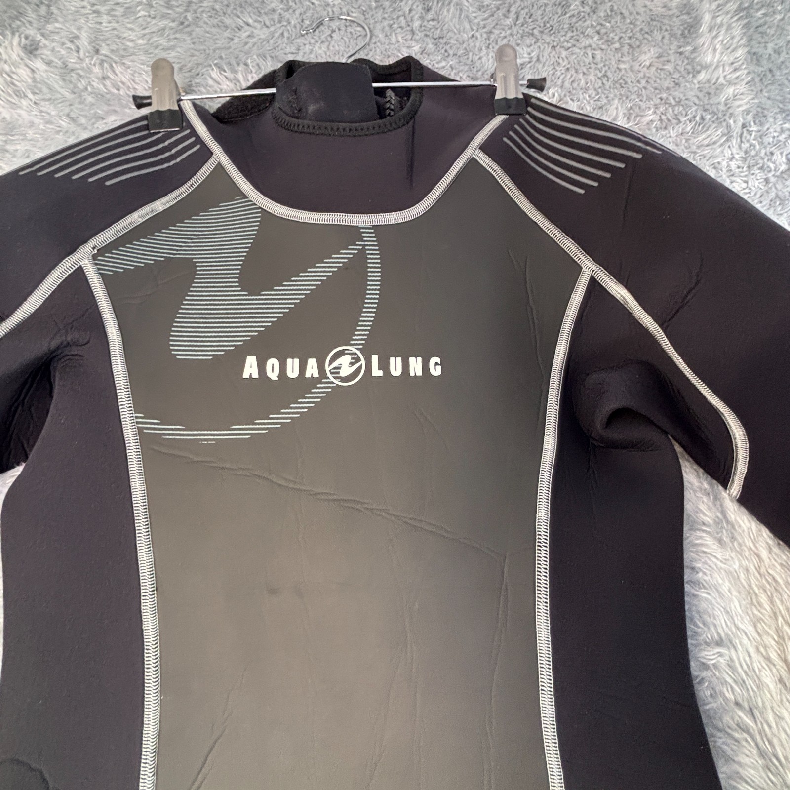 Aqua Lung 3mm HydroFLEX Full Neoprene Wetsuit womens M Black Scuba Dive