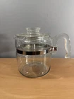 Vintage Pyrex 7756-B Glass Percolator 6 Cup Coffee Pot Complete