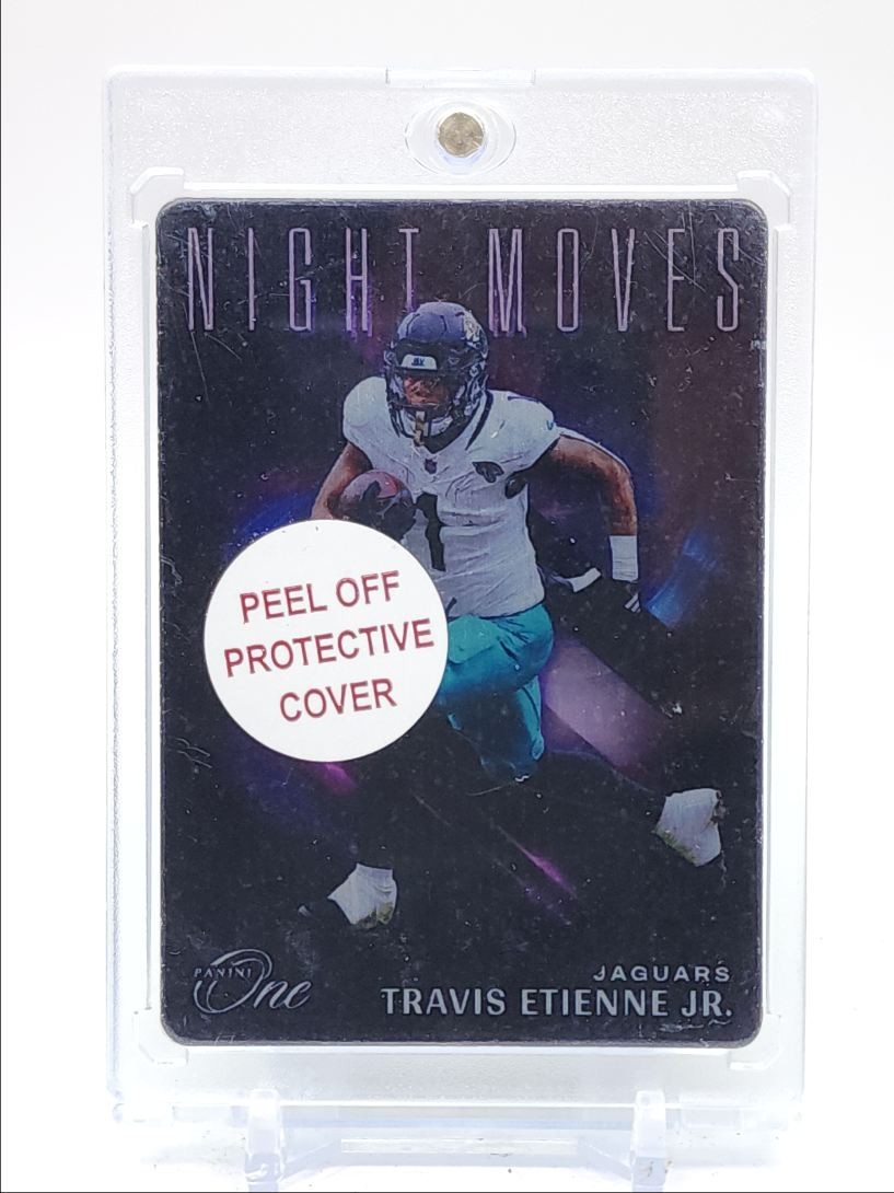 TRAVIS ETIENNE JR. 2024 PANINI ONE NIGHT MOVES FOOTBALL JAGUARS Q1134