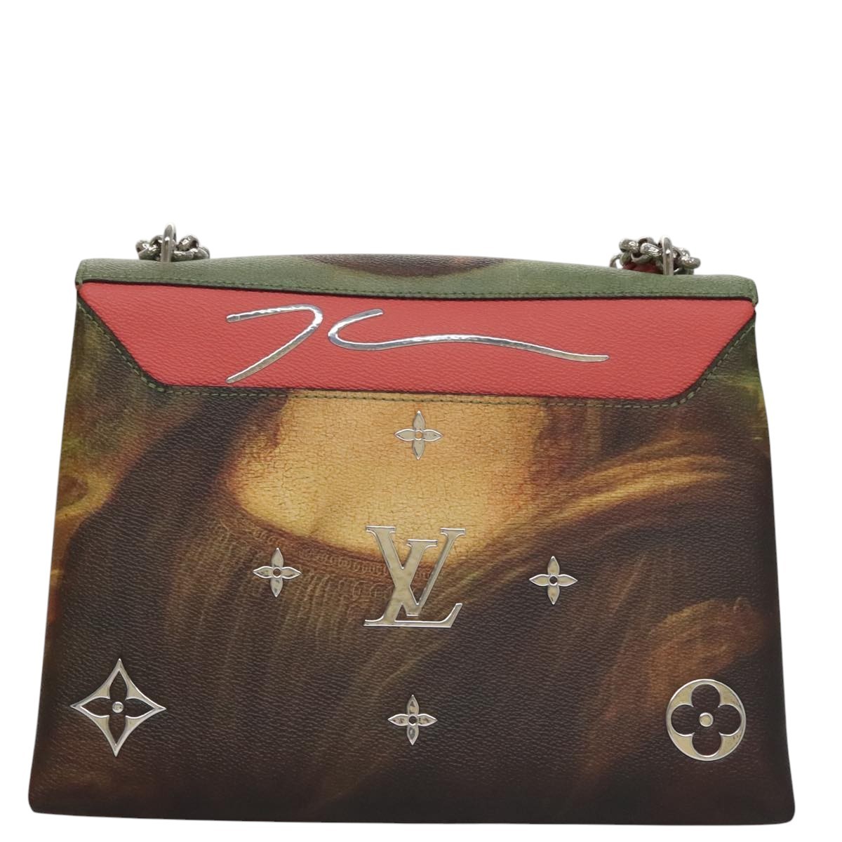 LOUIS VUITTON Masters Collection Pochette Chain Bag Pink M64626 LV