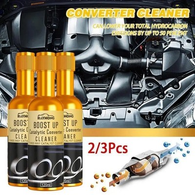 3x Boost Up Vehicle Engine Catalytic Converter Cleaner Multipurpose Dee