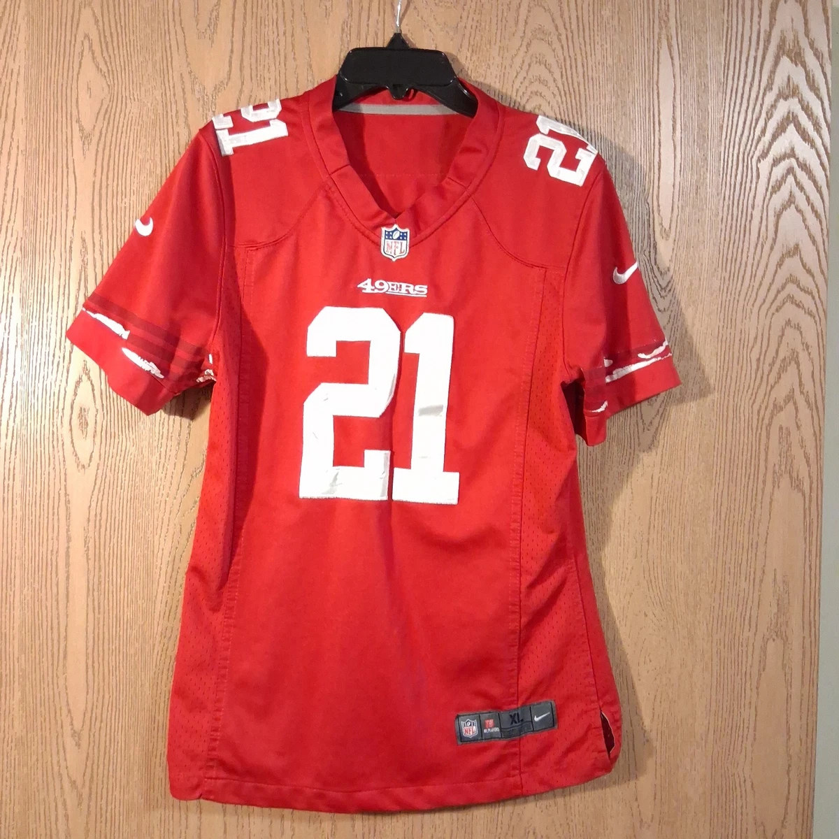 希少 NFL Reebok SF 49ers ロニー ロット ゲームシャツ NFL グッズ