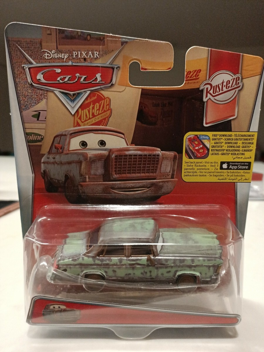 Disney Pixar Cars - Andy Vaporlock + extra Rust - Cars 2- Official