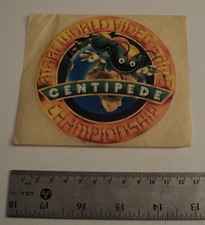 1980s Atari Centipede World Video Game Championship 2600 promo sticker 5200 7800