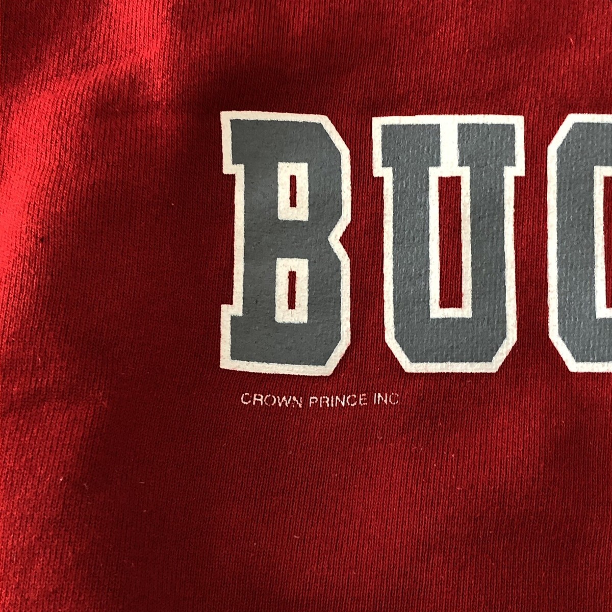 Vintage 1990s Ohio State Buckeyes Logo Red Thick Sweatshirt