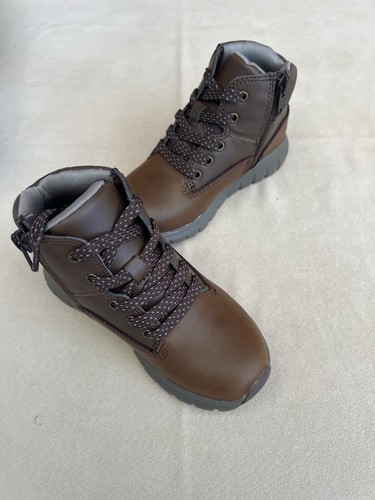 Sz 10 NEW Stride Rite Kids Unisex Rimrock 2.0 Boots Brown Boys/Girls Ankle Child - Picture 15 of 21