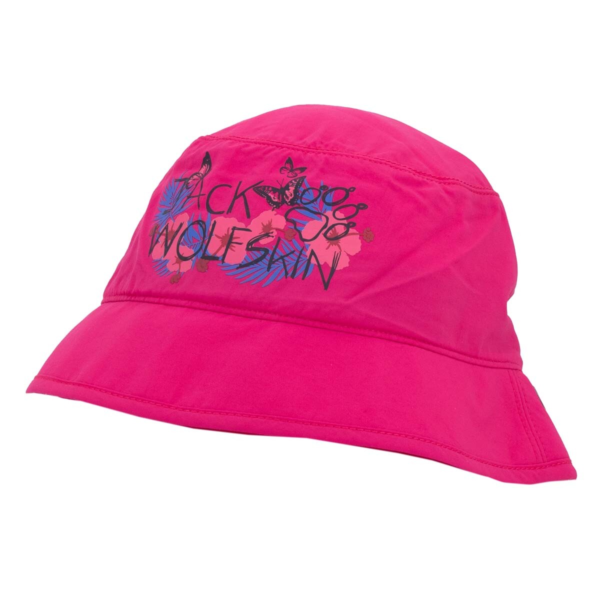 Мягкая шапка из волчьей шкуры Jack Wolfskin Magic Forest Kinder Hut Sonnenhut Cap Kappe 1906881-2010 1990₽