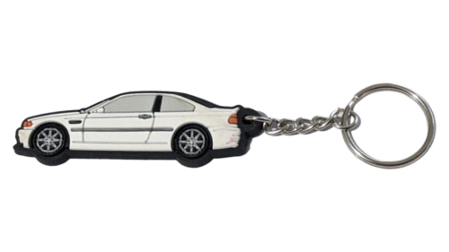 BMW E46 M3 Schlüsselring weiß 320i 330i 330i 330d 325i Coupe - Bild 1 von 4