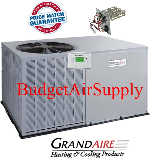 5 Ton 14 seer Heat Pump ICP/Grandaire Model Package unit + Heat strip