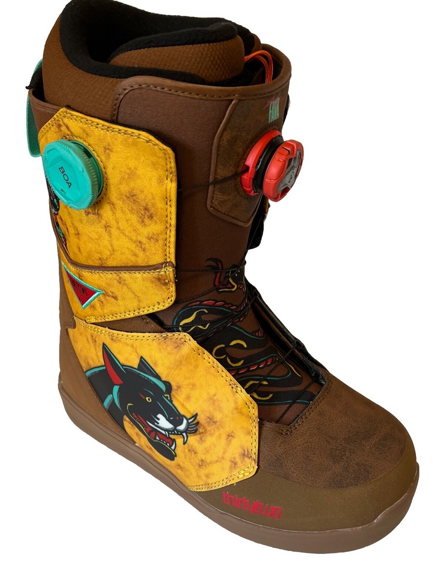 Thirtytwo Lashed Double Boa Men's Snowboard Boot Fava Tobacco 2024