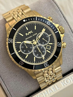 New Michael Kors MK8726 Bayville Analog Quartz Black Dial