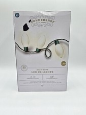 New Wondershop 25ct LED C9 Christmas String Lights Warm White