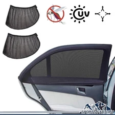 Car Side Window Sun Shade Cover Visor Sunshade Screen Mesh Shield UV Protector