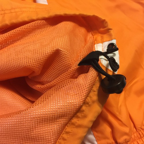 Tennessee Volunteers Adidas Nylon Full Zip Mesh Lined Orange Jacket Coat Mens L - Bild 8 von 8