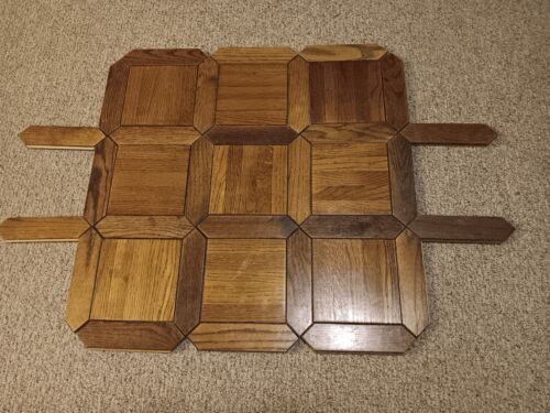 Vintage MCM 50's 60's Bruce Solid Oak Monticello Reclaim Flooring Excellent Used - Picture 2 of 18
