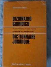 Dizionario Giuridico italiano Francese Giuffre' editori-Milano