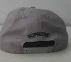 SS21 Supreme x Kaws Chalk Logo 5 panel Grey Hat Water Resistant Cap