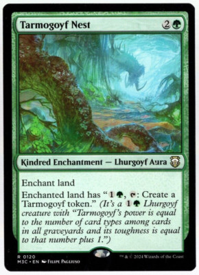 Tarmogoyf Nest 0120 Non Foil Rare Modern Horizons 3 Magic The Gathering NM