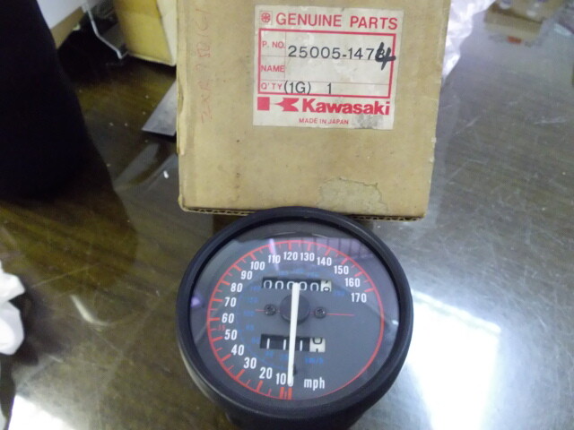 Kawasaki ZX750 ZXR750 Speedometer 1991-92 NOS Ninja SPEEDO GAUGE
