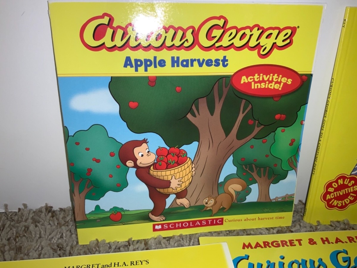 Curious George7冊 7 Children's Curious George Reading Books | eBay