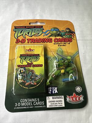2003 Teenage Mutant Ninja Turtles 3-D Leonardo Trading Cards