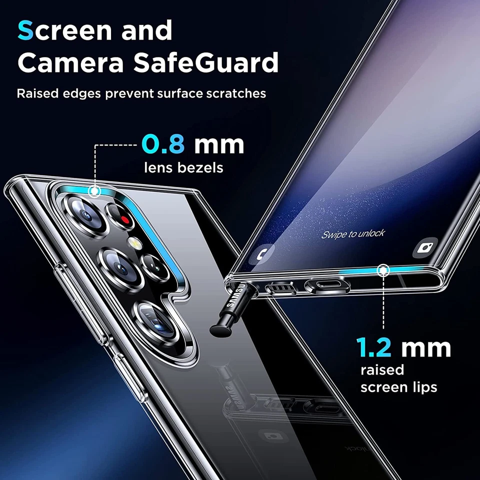 Для Samsung Galaxy S23 ULTRA S22 S21 S20 S10 PLUS FE чехол для телефона + стекло - Изображение 4 из 4