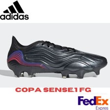 adidas Soccer Cleats Shoes Copa Sense.1 FG Core lack x Dark Gray FY6211 NEW
