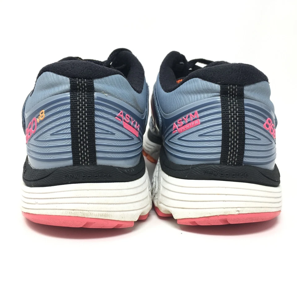 Новый баланс 860v8 кроссовки женский размер 6,5 D широкий серый черный тренажерный зал - Изображение 3 из 4