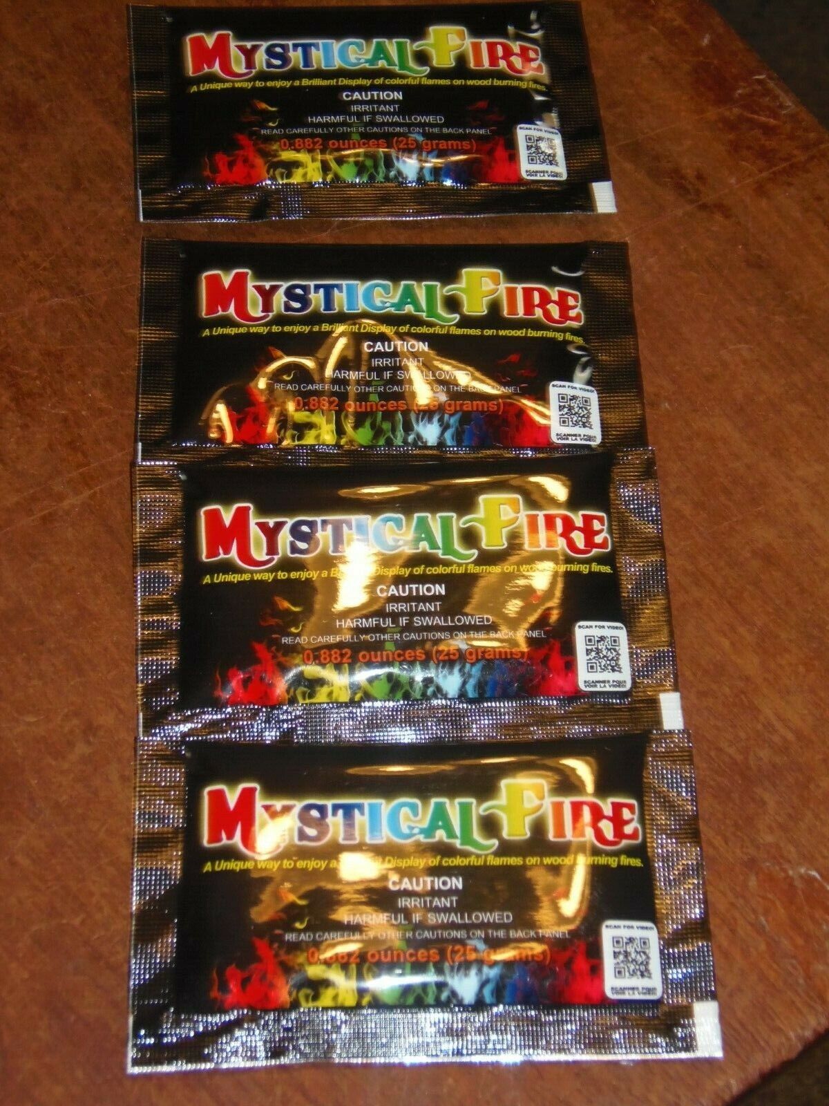 MYSTICAL FIRE - ENJOY Animer and price revision A BRILLIANT DISPLAY 4 OF Industry No. 1 COLORFUL FLAMES