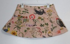 Women's Red Valentino Ruffle Floral Skort Rose EU Size 40 US Size 4