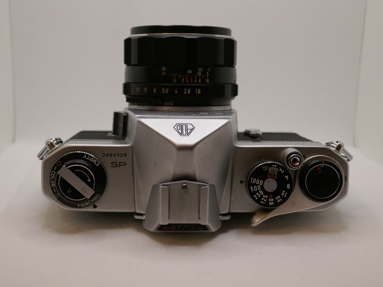 Asahi Pentax Spotmatic SP with SuperTakumar 55mm f1.8 shutter stuck eBay