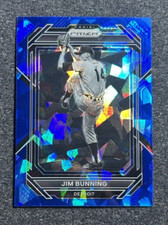 Jim Bunning 2023 Panini Prizm Blue Ice Prizm No.296 Detroit Tigers 