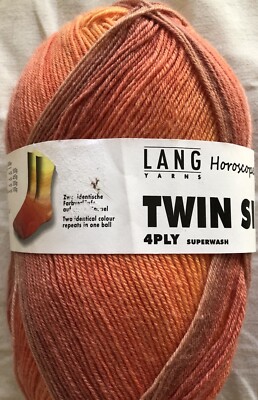 Jawoll Twin Silk 4 Ply Lang Yarns 100 Gr. FB 354 