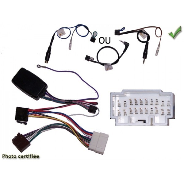 Commande volant Honda Jazz 2005-2009 pour réparer boutons autoradio défectueux