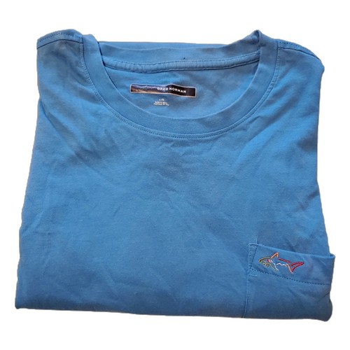 Greg Norman Blue Shark Pocket T-Shirt 