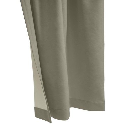 Thermaplus Seren Room Darkening Window Treatment Dual Header Curtain Panel for - Picture 4 of 20