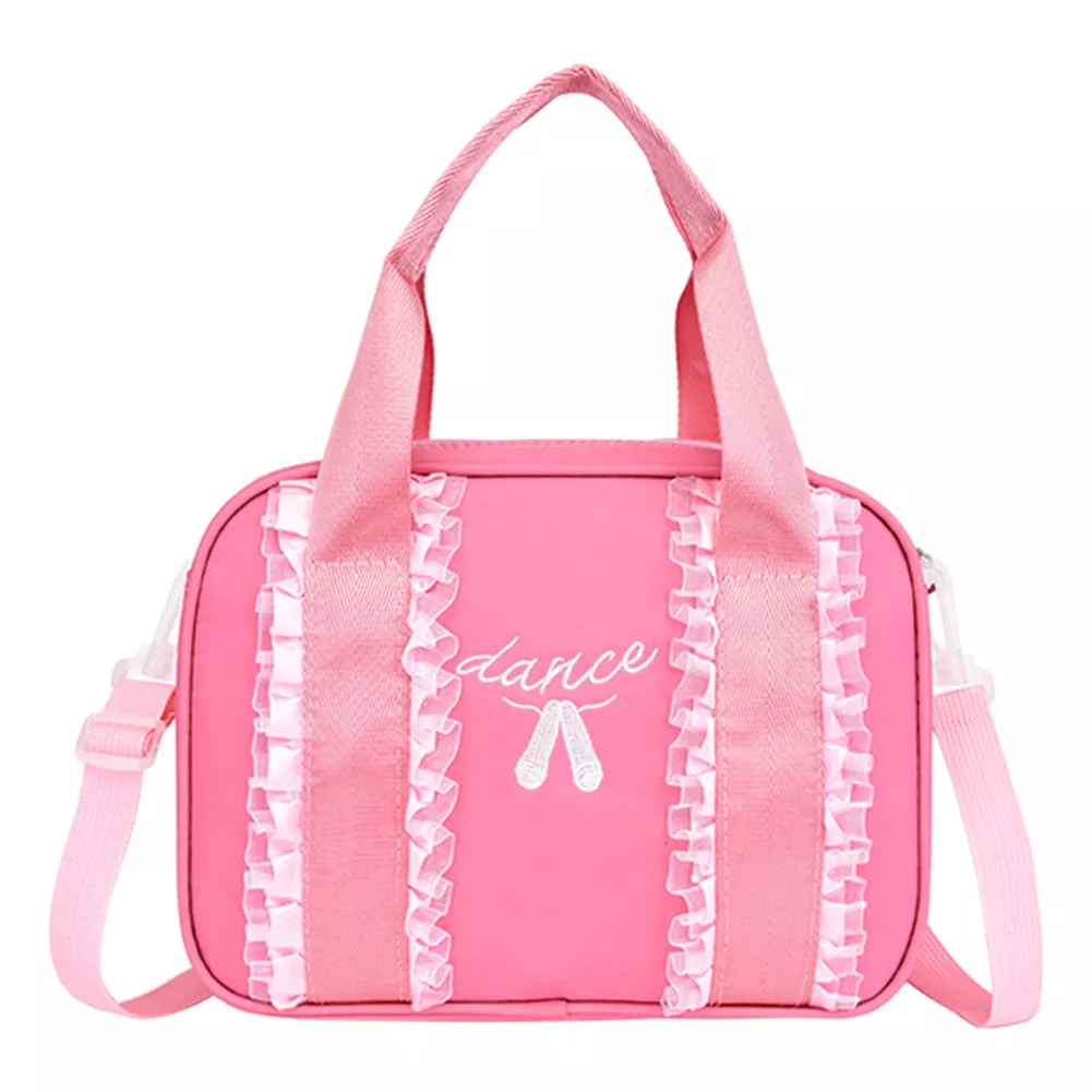 Girls Ballet Bag Dance Duffle Bag Backpack Ballerina Shoulder